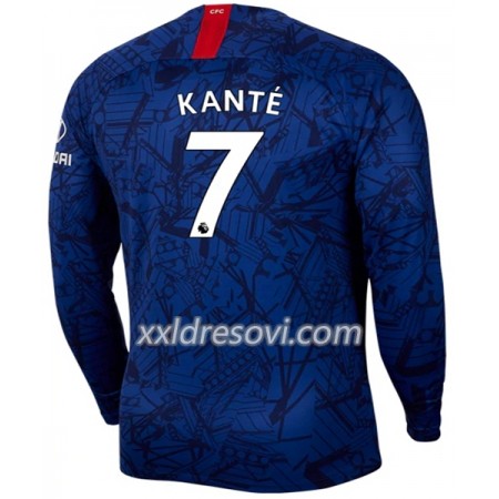 Chelsea KANTE 7 Domaći Nogometni Dres 2019-2020 Dugim Rukavima